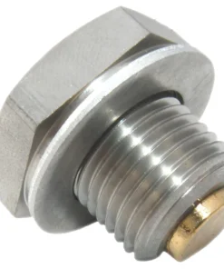 Gold Plug AP-10 is a M16 x 1.5 magnetic drain plug with a 26 mm hex head