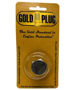 Gold Plug AP-10 is a M16 x 1.5 magnetic drain plug with a 26 mm hex head in retail packet