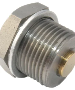 Gold Plug AP-22 is a M22 x 1.5 magnetic drain plug with a 26 mm hex head