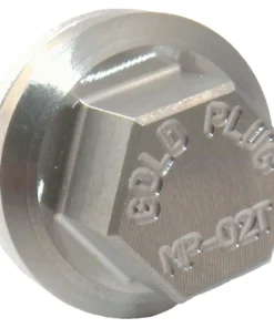 Gold Plug MP-02T is a M14 x 1.5 magnetic drain plug with a 13 mm hex head