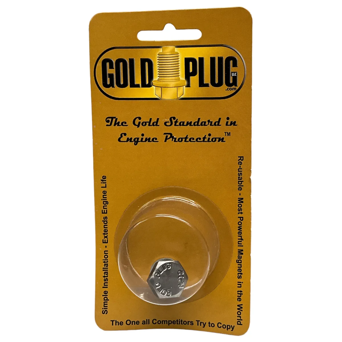 Gold Plug MP-12 Magnetic Drain Plug