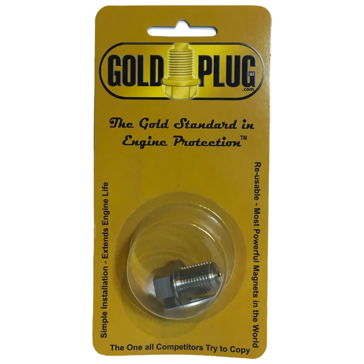 Gold Plug AP-01 Magnetic Drain Plug Retail Packaging