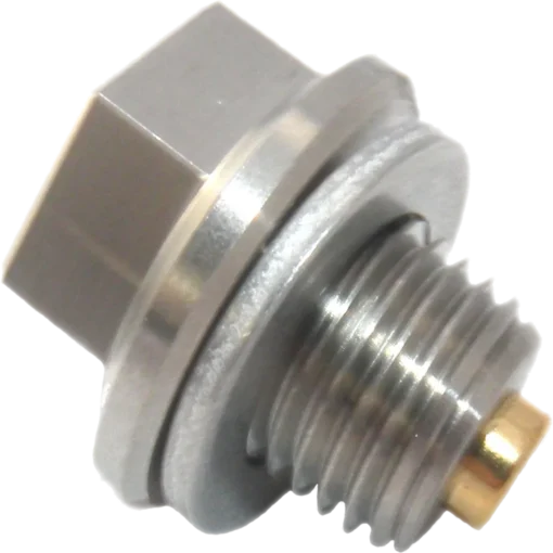 Gold Plug AP-02 is a M14 x 1.5 magnetic drain plug with a 17 mm hex head