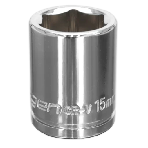 Sealey Socket 15mm 3/8 Drive