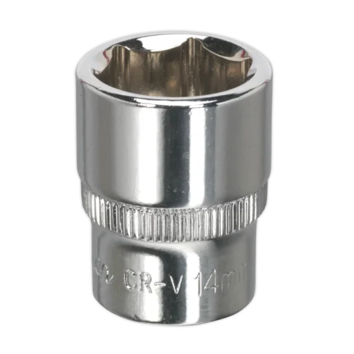 Sealey WallDrive® Socket 14mm 1/4"Sq Drive