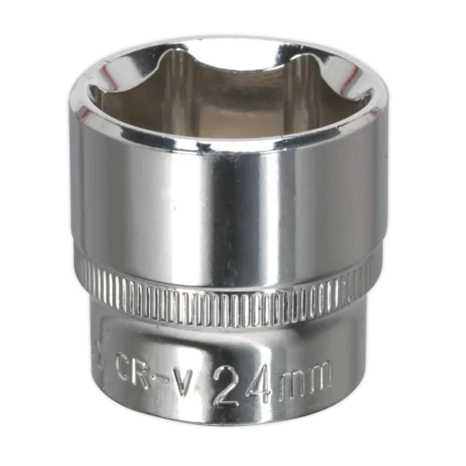 Sealey WallDrive® Socket 24mm 3/8"Sq Drive