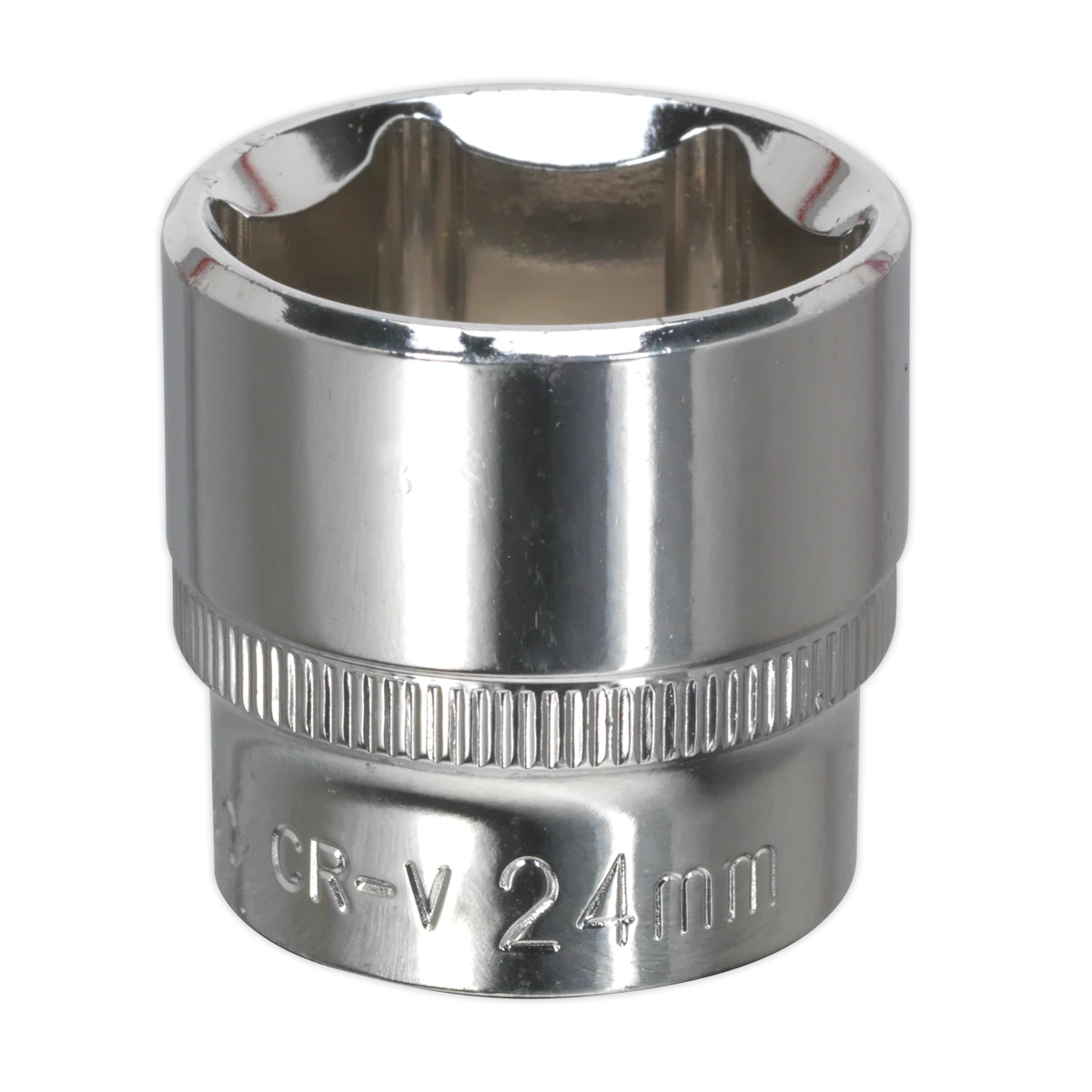 Sealey WallDrive® Socket 24mm 3/8"Sq Drive